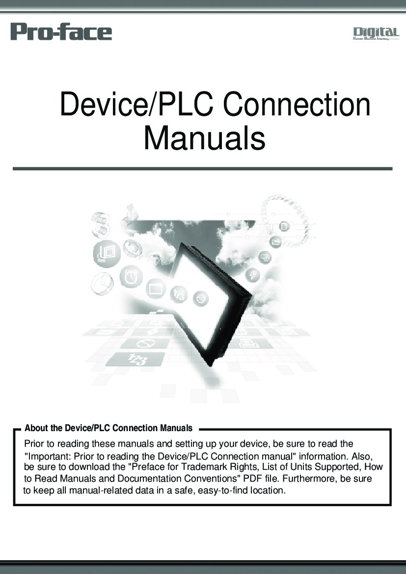First Page Image of GP370-LG21-24VP Pro-face Device Connection Manuals.pdf